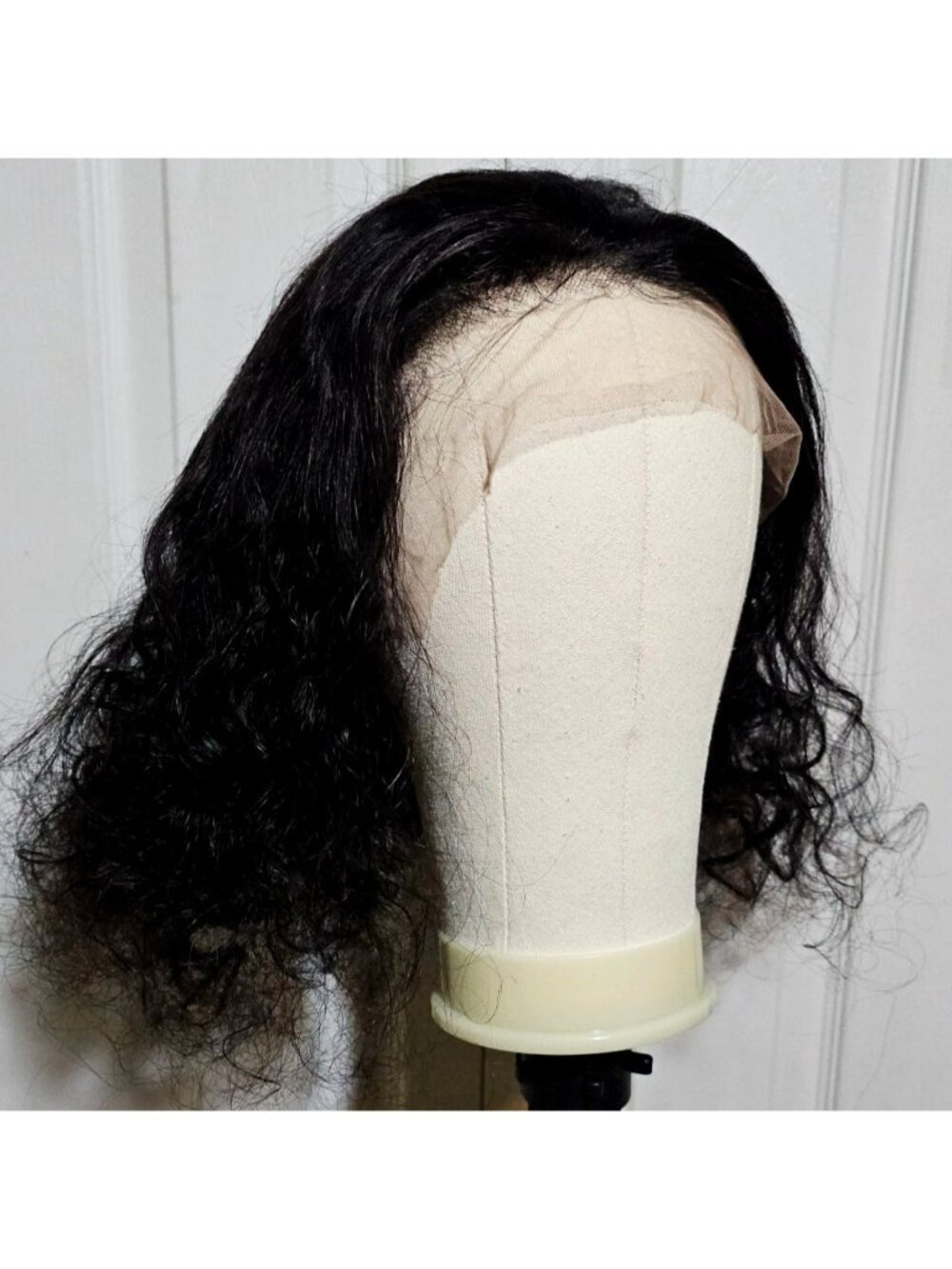 18 inch Human Hair Bob Wig Body Wave 13x6 HD Lace Front 200 Density